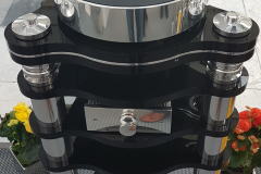 Transrotor - Rondino Nero FMD Turntable with Stand and SME5009 Black Tonearm with FMD Power Supply