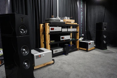 Goldnote XT-7 Speakers with Soulution Audio, Reed, Acoustic Solid & Synergistic Research