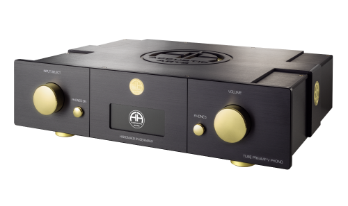 TUBE-PREAMP-V-PHONO_black_gold_Seite_fr